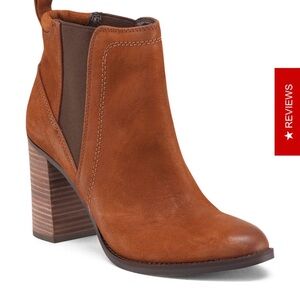 Franco Sarto Brown Ankle Boots